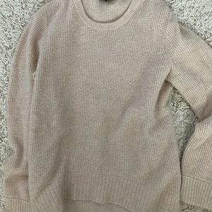 J Crew Tan Cashmere Sweater